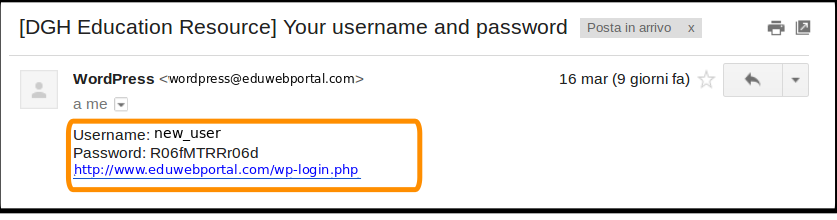 E-Mail Notification New User Registered